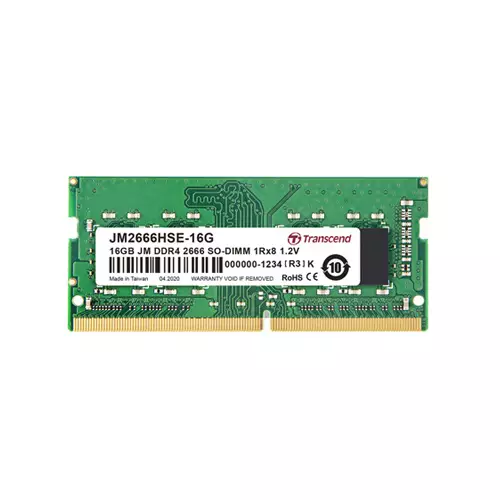 Transcend JetRAM 16GB DDR4 2666Mhz SO-DIMM Laptop RAM