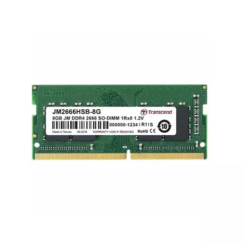 Transcend JetRAM 8GB DDR4 2666Mhz SO-DIMM Laptop RAM