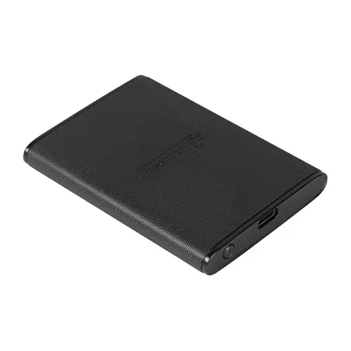 Transcend ESD270C 500GB USB 3.1 Gen 2 Type-C External SSD (Black)-1