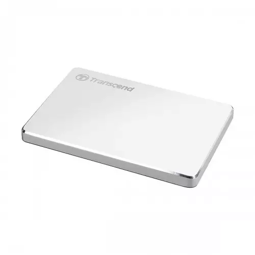 Transcend StoreJet 25C3S 1TB USB 3.1 Gen 1 Type-C Silver External HDD