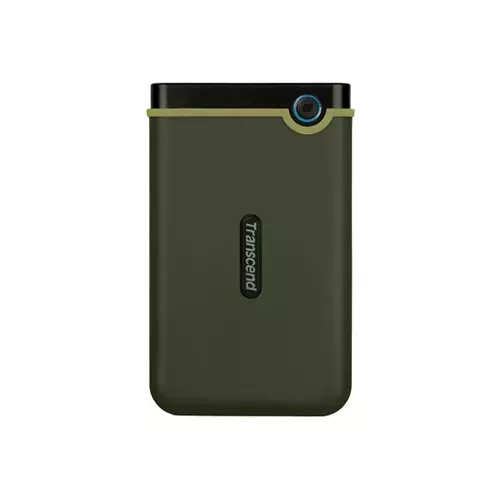 TRANSCEND J25M3G 1TB USB 3.1 MILITARY GREEN SLIM EXTERNAL HDD