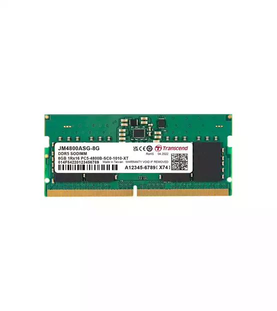 TRANSCEND JETRAM 8GB DDR5 4800MHZ SO-DIMM LAPTOP RAM
