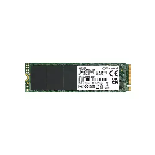TRANSCEND 500GB 115S NVME M.2 2280 PCIE GEN3X4 INTERNAL SSD-gallery-1