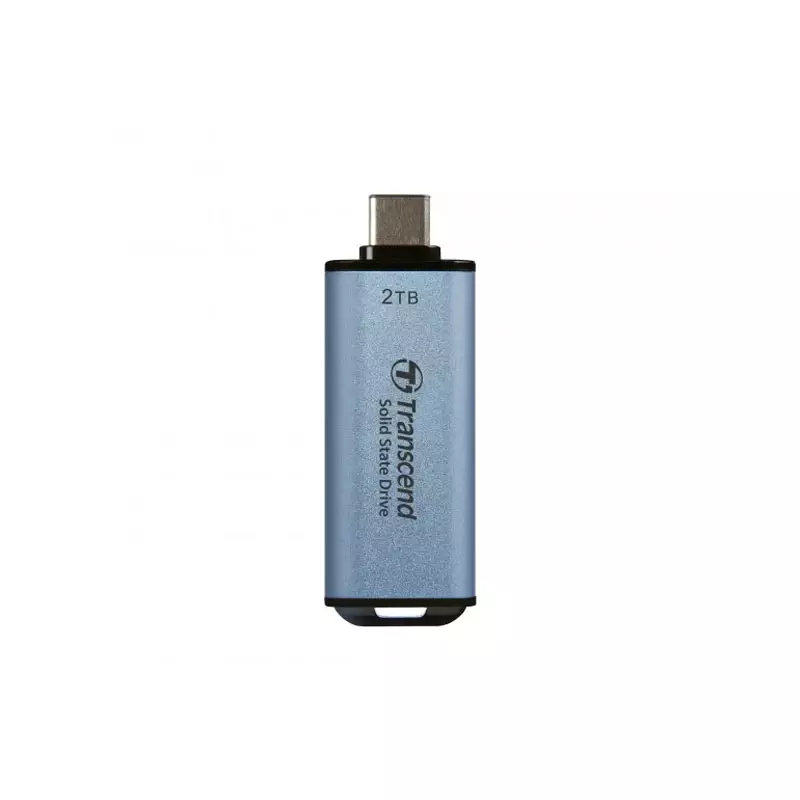 TRANSCEND ESD300C 2TB TYPE C PORTABLE SSD SKY BLUE - 2