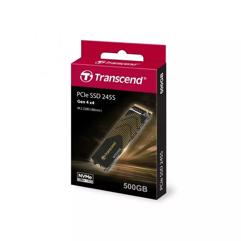 TRANSCEND 245S 500GB M.2 2280 NVME PCIE GEN4X4 SSD(TS500GMTE245S)