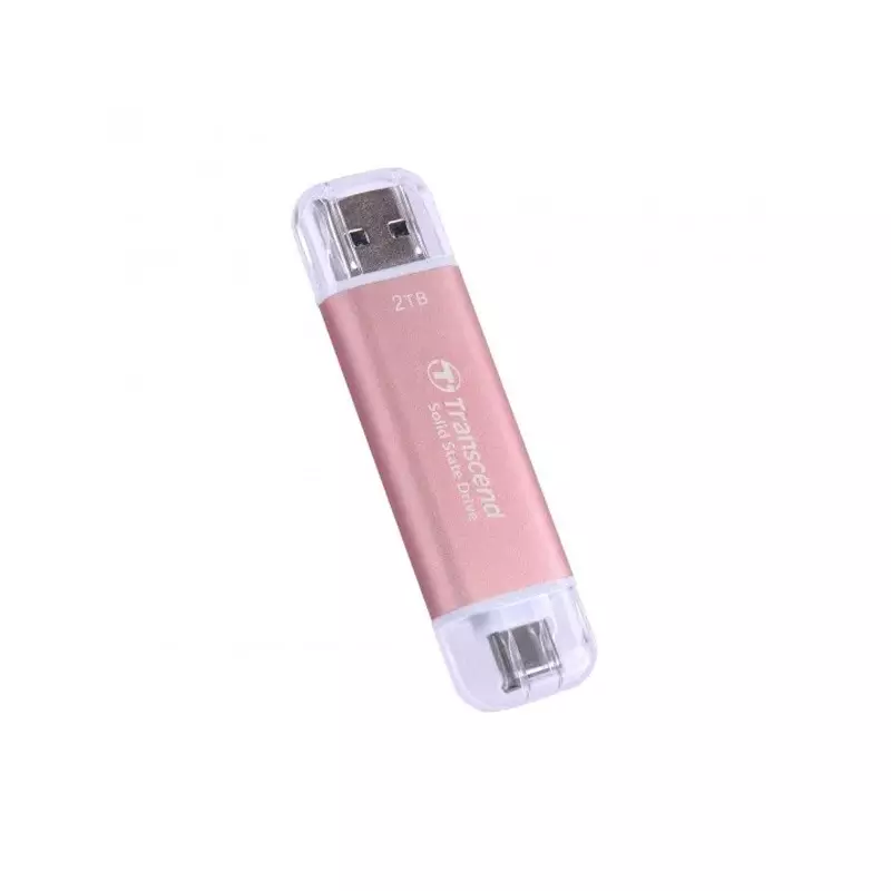 TRANSCEND 2TB ESD310P TYPE C PINK PORTABLE SSD - 2