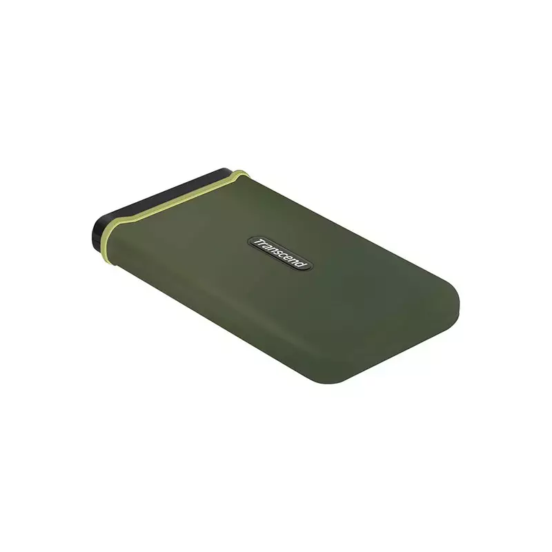 Transcend ESD380C 500GB USB 3.2 Gen 2 Type-C Portable SSD (Military Green) - 2