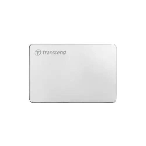 Transcend StoreJet 25C3S 2TB Gen 1 Type-C Silver External HDD (TS2TSJ25C3S)