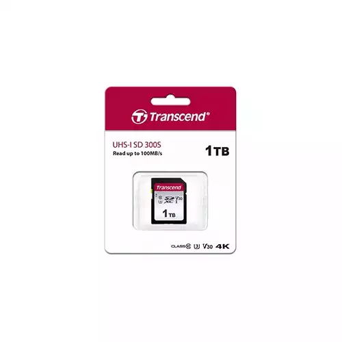 Transcend SDC300S UHS-I U3 1TB Memory Card