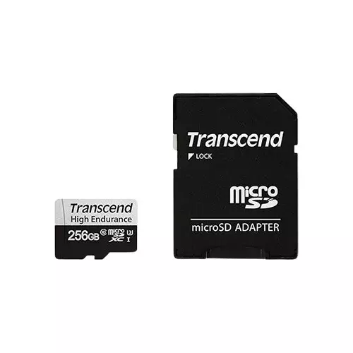 Transcend TS256GUSD350V 256GB UHS-1 U3 MicroSDXC Memory card - 1