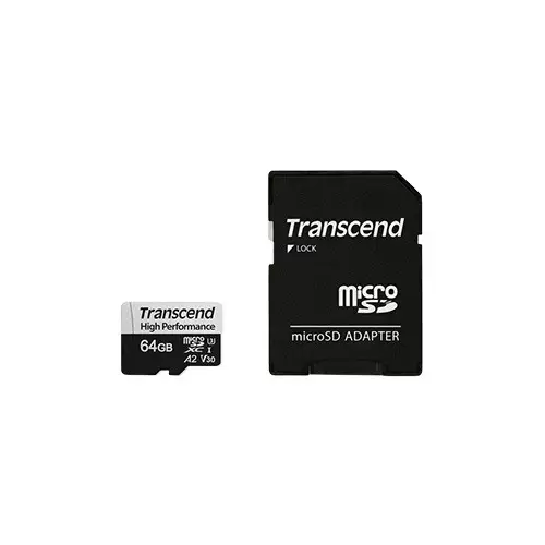 Transcend TS64GUSD330S 64GB UHS-I U3 MicroSD Memory Card-1