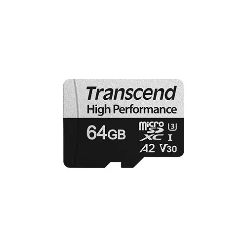 Transcend TS64GUSD330S 64GB  UHS-I U3 MicroSD Memory Card