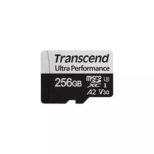 Transcend 340S UHS-I 256GB Ultra Performance MicroSD Memory Card