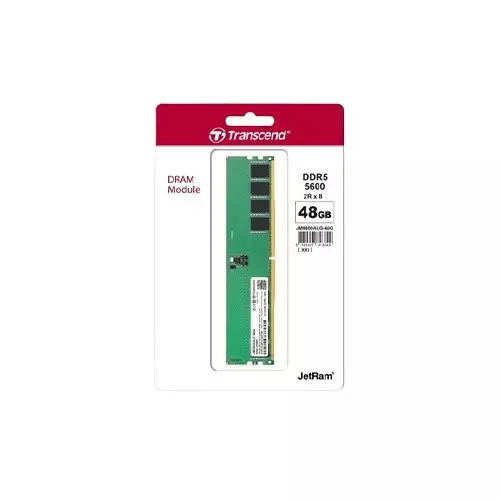 Transcend JM5600ALE-48G 48GB DDR5 5600MHz UDIMM Desktop RAM - 1