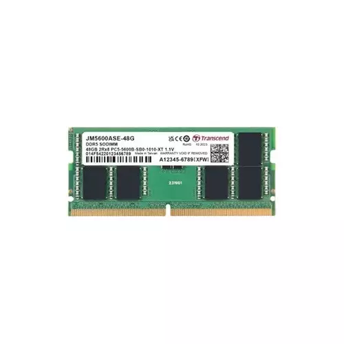 Transcend JM5600ASE-48G 48GB DDR5 5600Mhz SO-DIMM Laptop RAM