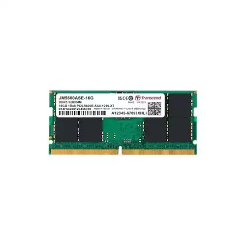 Transcend JM5600ASE-16G 16GB DDR5 5600Mhz SO-DIMM Laptop RAM