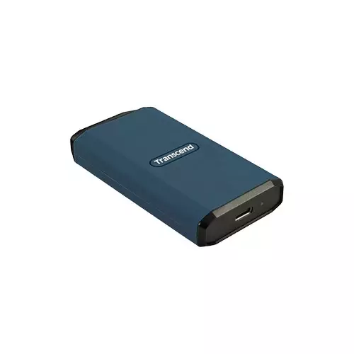 Transcend ESD410C 2TB USB 3.2 Gen 2 Type-C to A Portable SSD (Dark Blue) - 2