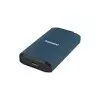 Transcend ESD410C 1TB USB 3.2 Gen 2 Type-C to A Portable SSD (Dark Blue)-1