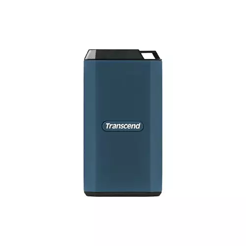 Transcend ESD410C 1TB USB 3.2 Gen 2 Type-C to A Portable SSD (Dark Blue)