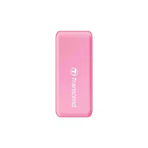 Transcend TS-RDF5R USB 3.1 Gen 1 Card Reader (Pink)