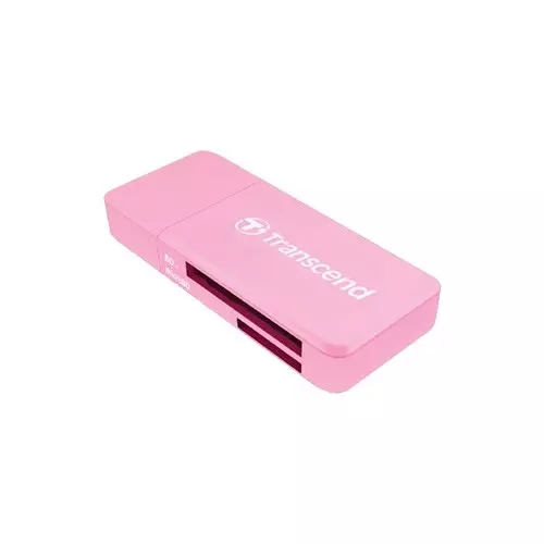 Transcend TS-RDF5R USB 3.1 Gen 1 Card Reader (Pink) - 1