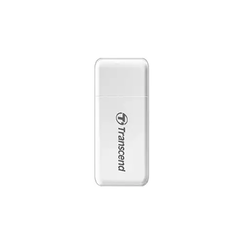 Transcend TS-RDF5W USB 3.1 Gen 1 Card Reader (White)