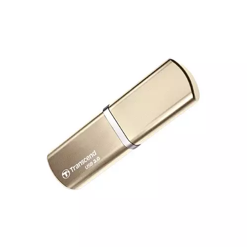 Transcend V-820 32GB USB 3.0 Gen 1 Gold Pen Drive-gallery-1
