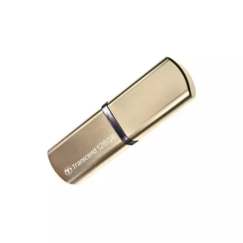 Transcend Jetflash 820 128GB USB 3.1 Gold Pen Drive-gallery-1