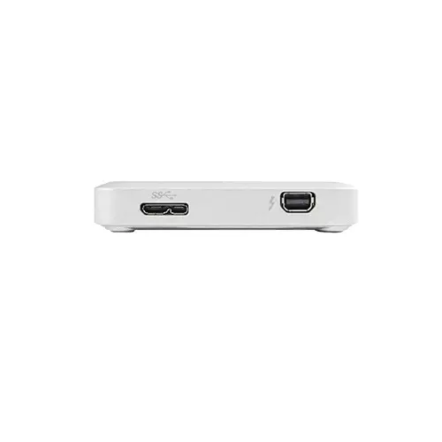 Transcend SJM500 256GB USB 3.0 Portable External SSD with Thunderbolt-2