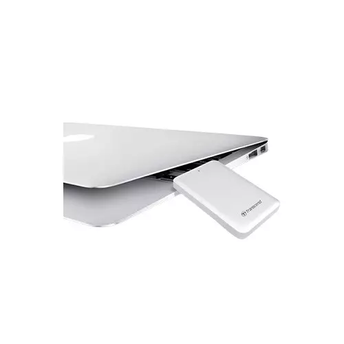 Transcend SJM500 256GB USB 3.0 Portable External SSD with Thunderbolt - 3