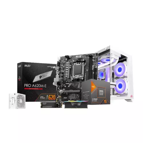 AMD Ryzen 5 8500G 16GB RAM 512GB SSD Desktop PC