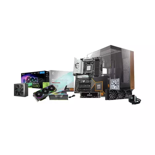 Ryzen 9 9900X Desktop PC with RTX 5080 16GB Graphics