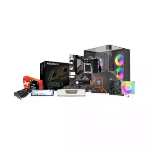 AMD RYZEN 5 7500F Gaming PC with RX 9060 XT 16GB Graphics Card