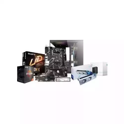 AMD Ryzen 5 5600 Gigabyte B450MK 16GB(8x2) DDR4 Ram 256GB SSD Gaming PC With Gunnir Index ARC A750