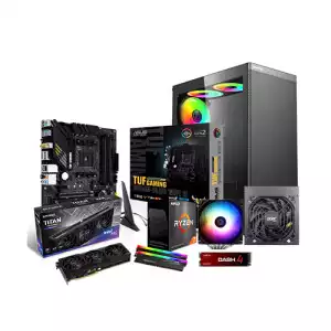 AMD Ryzen 7 5800X Asus TUF GAMING B550M Plus WIFI II 16GB RAM 1TB SSD Gaming PC with Arc B580 12GB Graphics