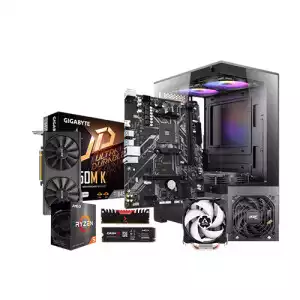AMD Ryzen 5 5600X GIGABYTE B450M K 16GB RAM 256GB SSD Gaming PC with ARC A380 INDEX 6GB Graphics