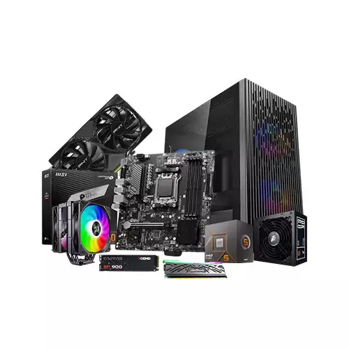 AMD Ryzen 5 8400F PRO B650M-P 16GB DDR5 RAM 1TB SSD Gaming PC With GeForce RTX 5060 8GB OC