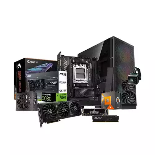 AMD Ryzen 7 7800X3D Gigabyte B850I AORUS PRO 32GB RAM 1TB SSD Gaming PC With GeForce RTX 5080