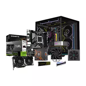 AMD RYZEN 5 7500F Gigabyte B650MK 16GB RAM 500GB SSD Gaming PC with  RTX 5060 8GB