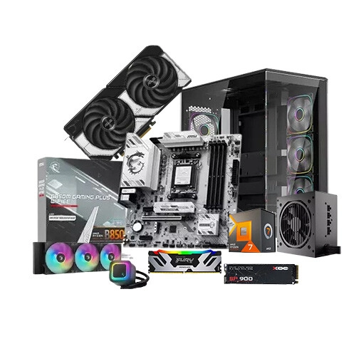 AMD Ryzen 7 7800X3D B850M GAMING PLUS WIFI6E 16GB RAM 1TB SSD Gaming PC