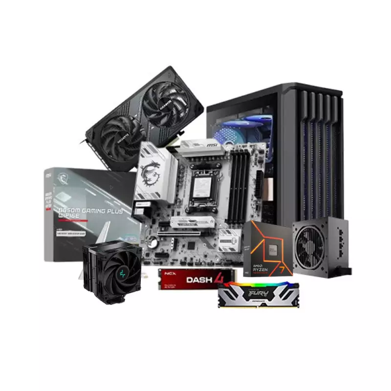 AMd Ryzen 7 7700 8 Core B850M GAMING PLUS WIFI6E 16GB RAM 1TB SSD Gaming PC