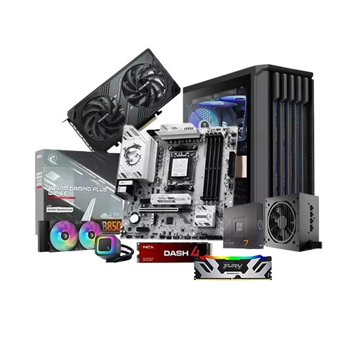AMd Ryzen 7 7700x 8 Core B850M GAMING PLUS WIFI6E 16GB RAM 1TB SSD Gaming PC