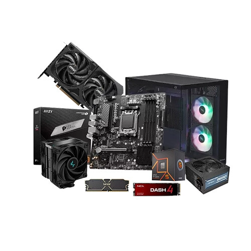 AMD RYZEN 5 7500F B650M-P 16GB RAM 512GB SSD Gaming PC