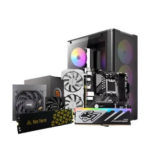 AMD Ryzen 5 8400F GIGABYTE B650M K 16GB RAM 500GB SSD Gaming PC