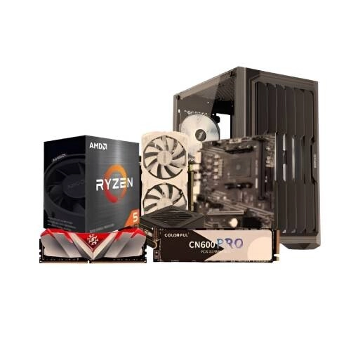 AMD Ryzen 5 5600 MSI B550M-A PRO RX 580 BLIZZARDS 8GD5 V2 8GB RAM 256GB SSD Gaming PC