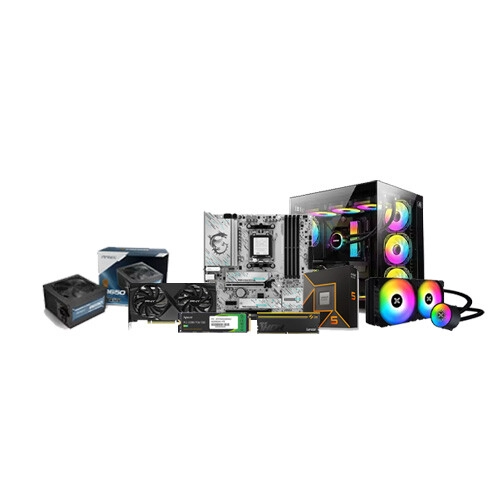 AMD Ryzen 5 9600X B850M AM5 Motherboard 16GB RAM 1TB SSD 16GB RTX 5060 Ti GDDR7 Graphics Gaming PC