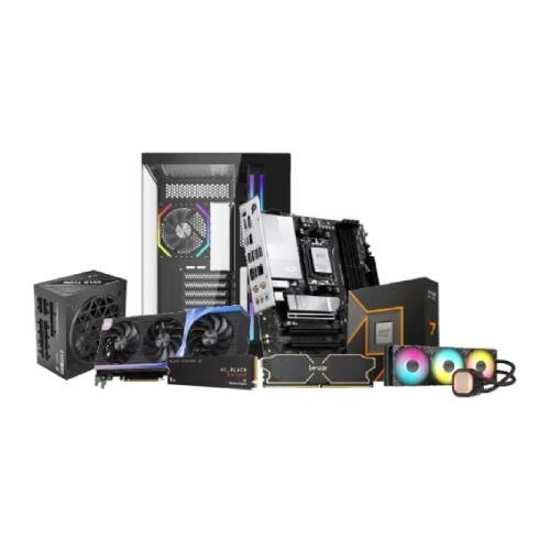 AMD Ryzen 7 9700X B850M-P Motherboard 16GB RAM 1TB SSD Gaming PC with RTX 5060 Ti OC