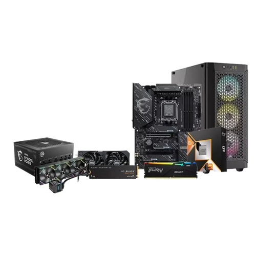 AMD Ryzen 9 9900X3D X870E ATX 16GB RAM 1TB SSD RTX 5070 12GB GPU Gaming PC