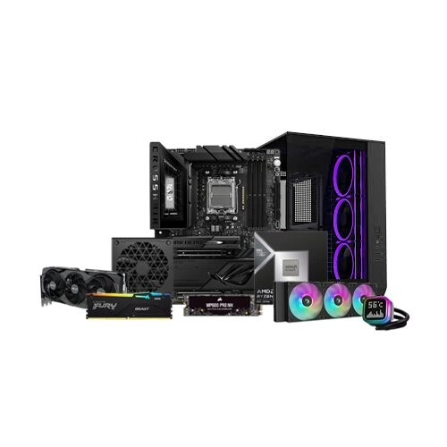 AMD Ryzen 9 9950X3D2 Processor X870E AM5 Motherboard 32GB RAM 1TB SSD RTX 5080 GPU Gaming PC