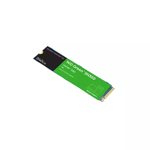 WESTERN DIGITAL GREEN SN350 240GB M.2 NVME GEN3 SSD-gallery-1